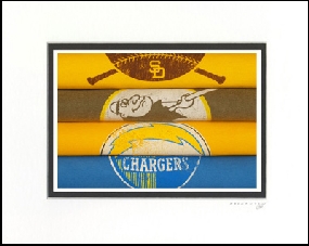 San Diego Vintage T-Shirt Sports Art
